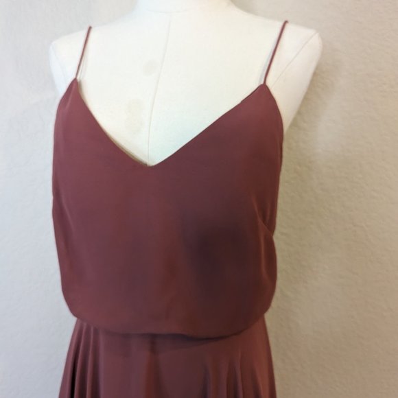 Jenny Yoo Gown | Inesse | Cinnamon Rose | Sz 4 | Formal, Gowns, Bridesmaids - Picture 4 of 8